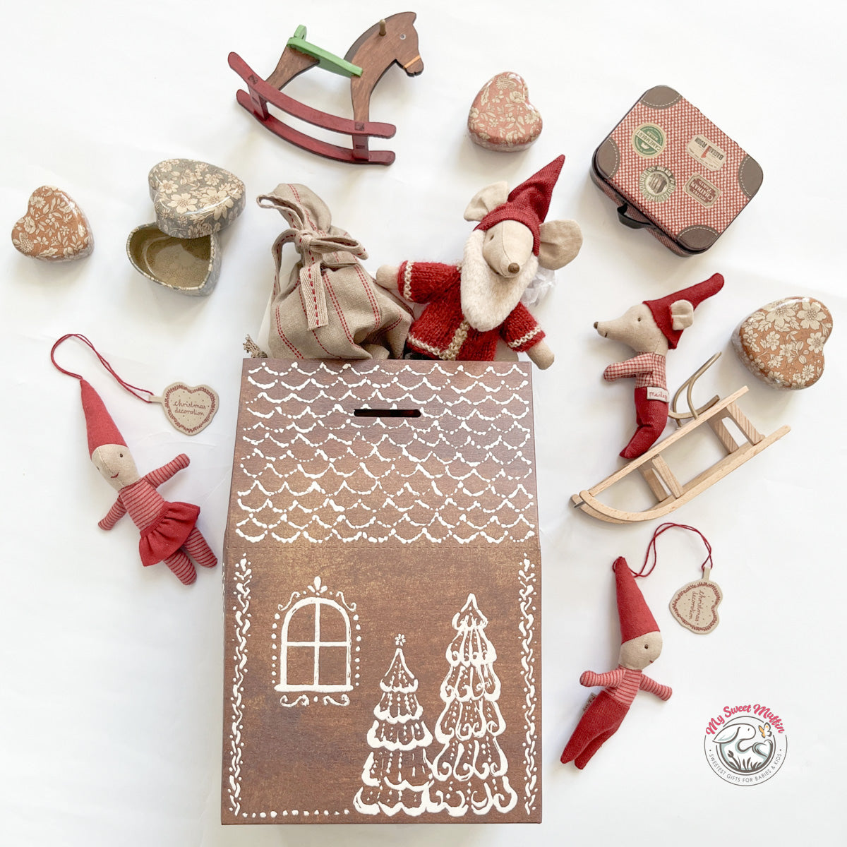 Maileg Gingerbread House Bag – My Sweet Muffin