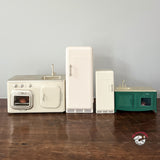 Maileg  Mouse size Dollhouse Kitchen, Dark Green