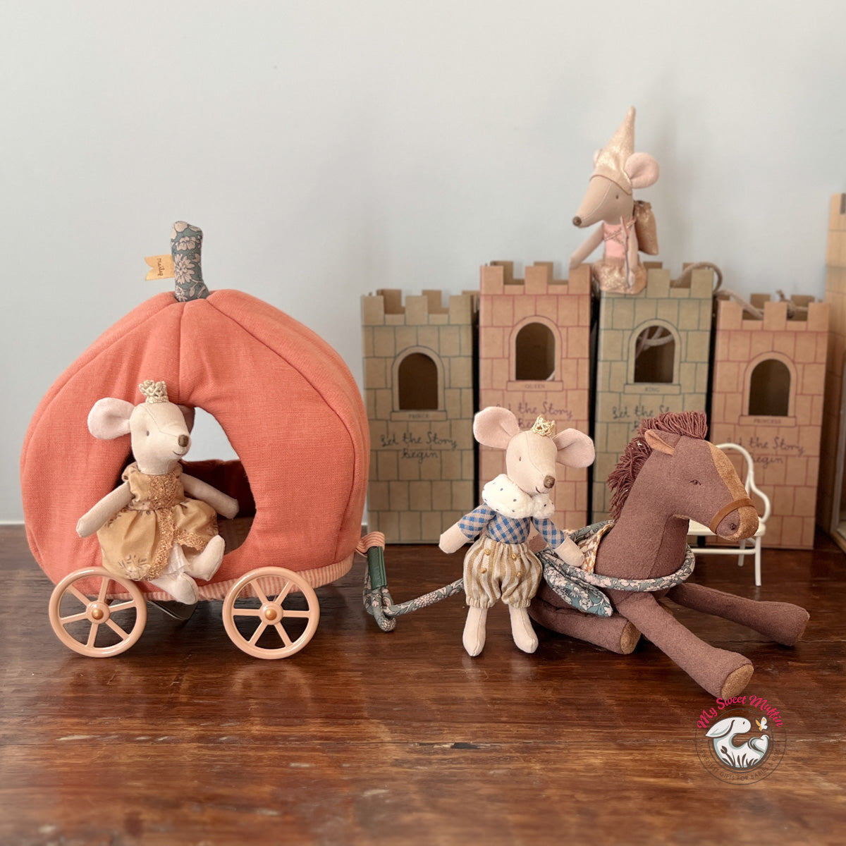 Maileg Pumpkin carriage, New