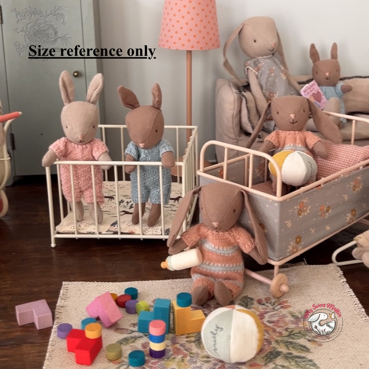 Maileg Doll Playpen, Miniature Size