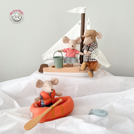 Maileg Fishing Set, Mouse Size