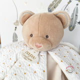 Doudou Et Compagnie  Bear Doudou Lovey Flower Petal