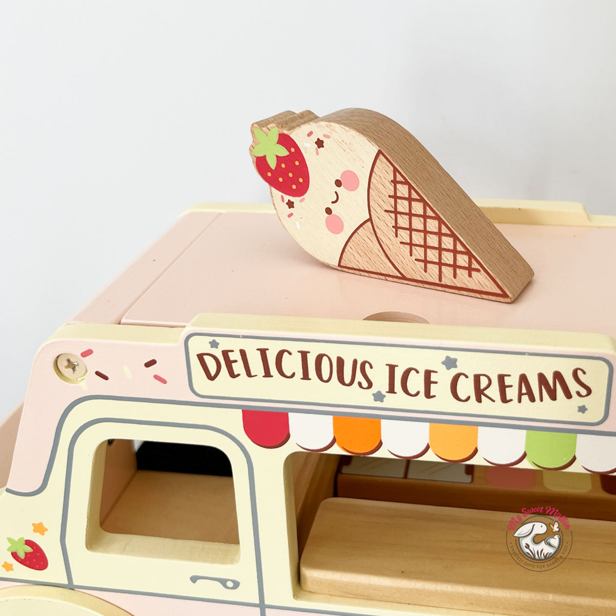 Le Toy Van Wooden Ice Cream Van