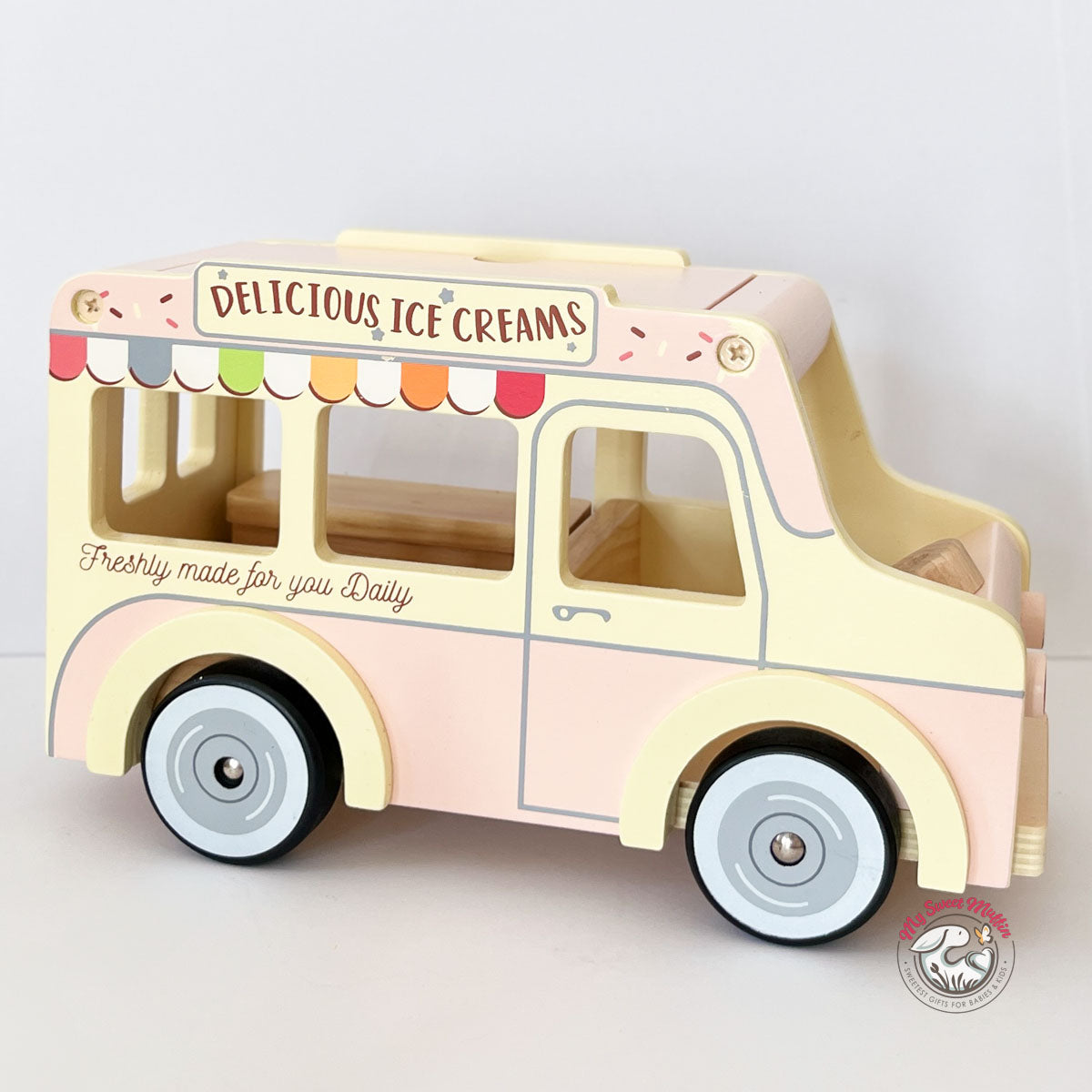 木製アイスクリームメーカーアート（レア） Van Toy Ice Cream Le
