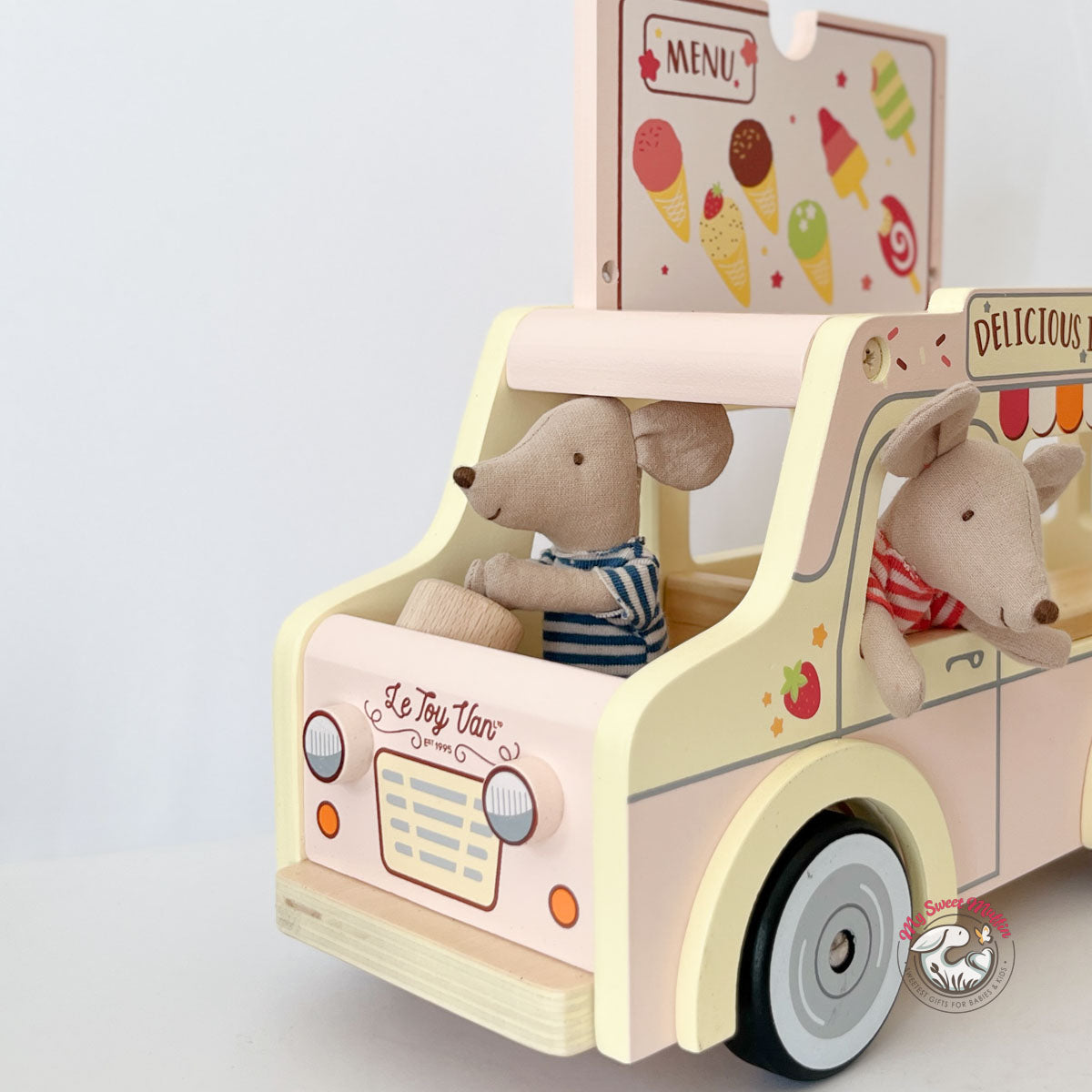 Le Toy Van Wooden Ice Cream Van