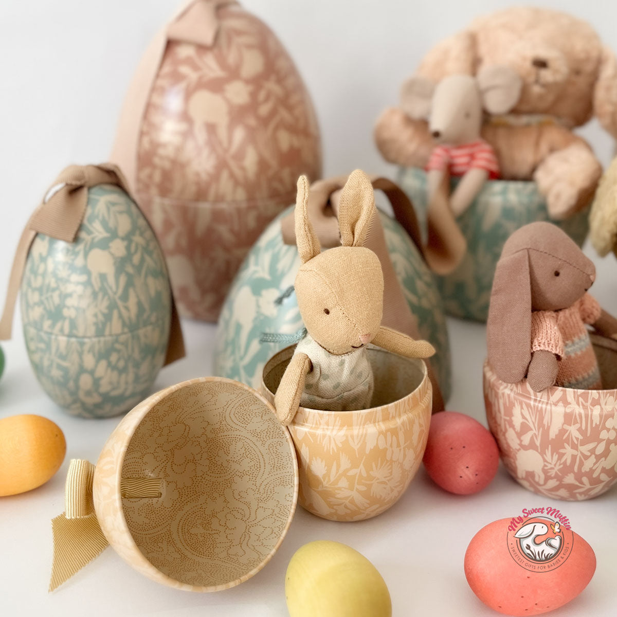 工芸品  egg MAUVE MUNA Maileg Easter Egg, Small – My Sweet Muffin
