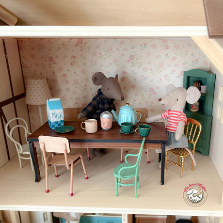 Maileg Long Dining Table. Mouse Size
