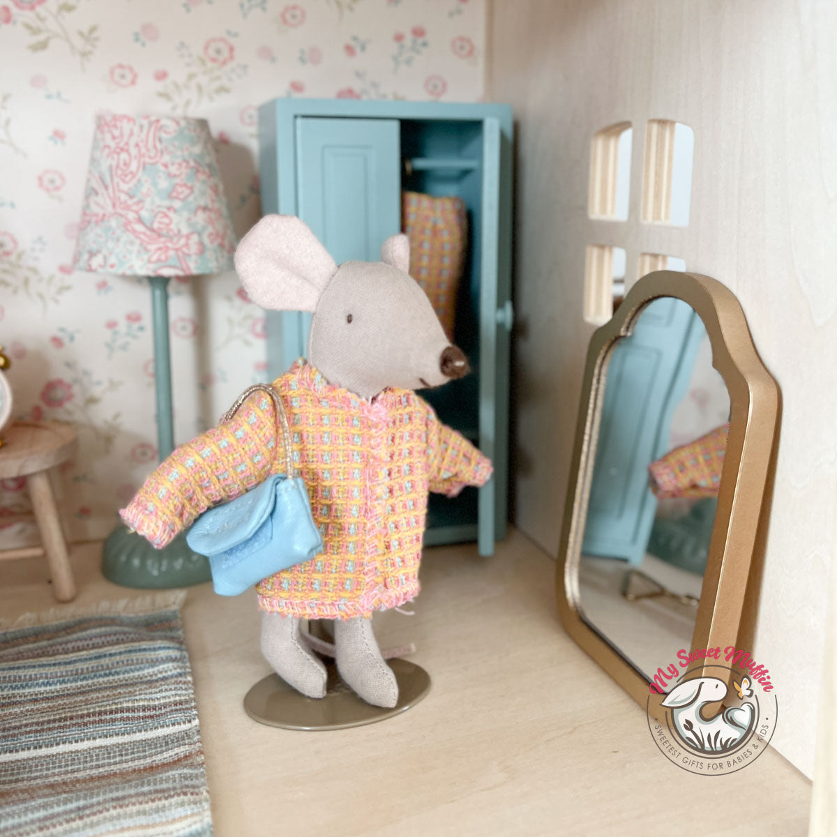 Maileg Miniature Doll House Mirror