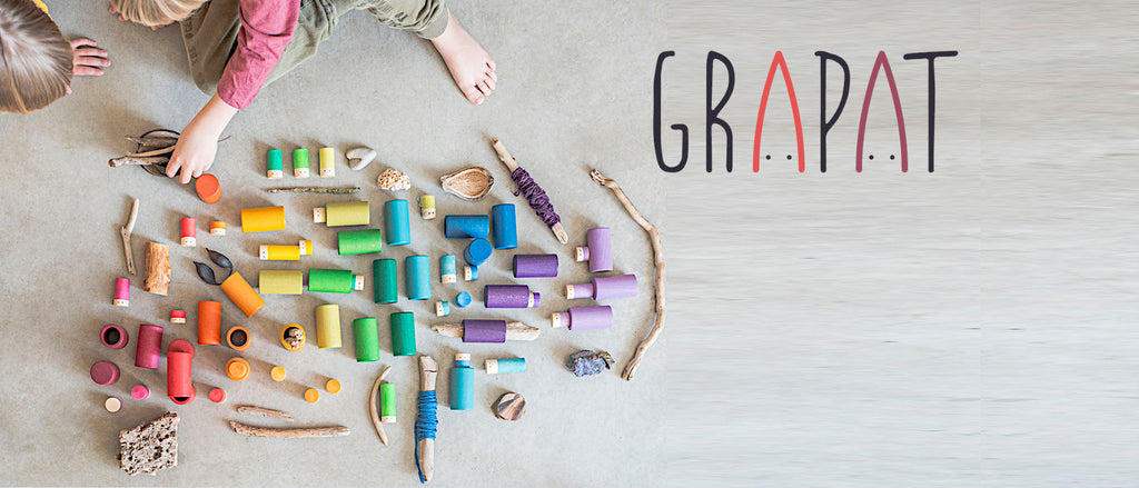 Grapat Open ended play wooden toy made in Spain