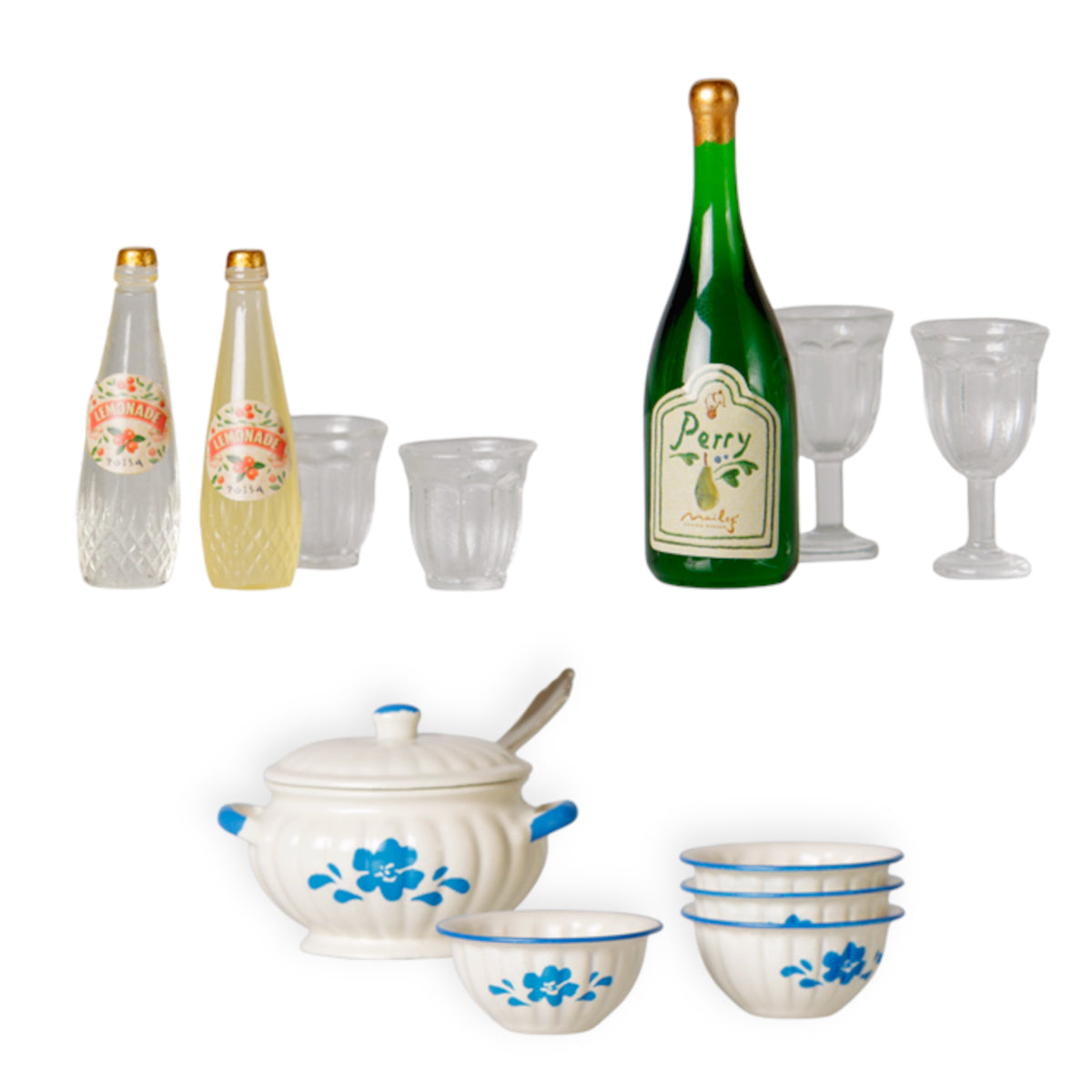 Maileg Soup set, Mouse size (available in November)