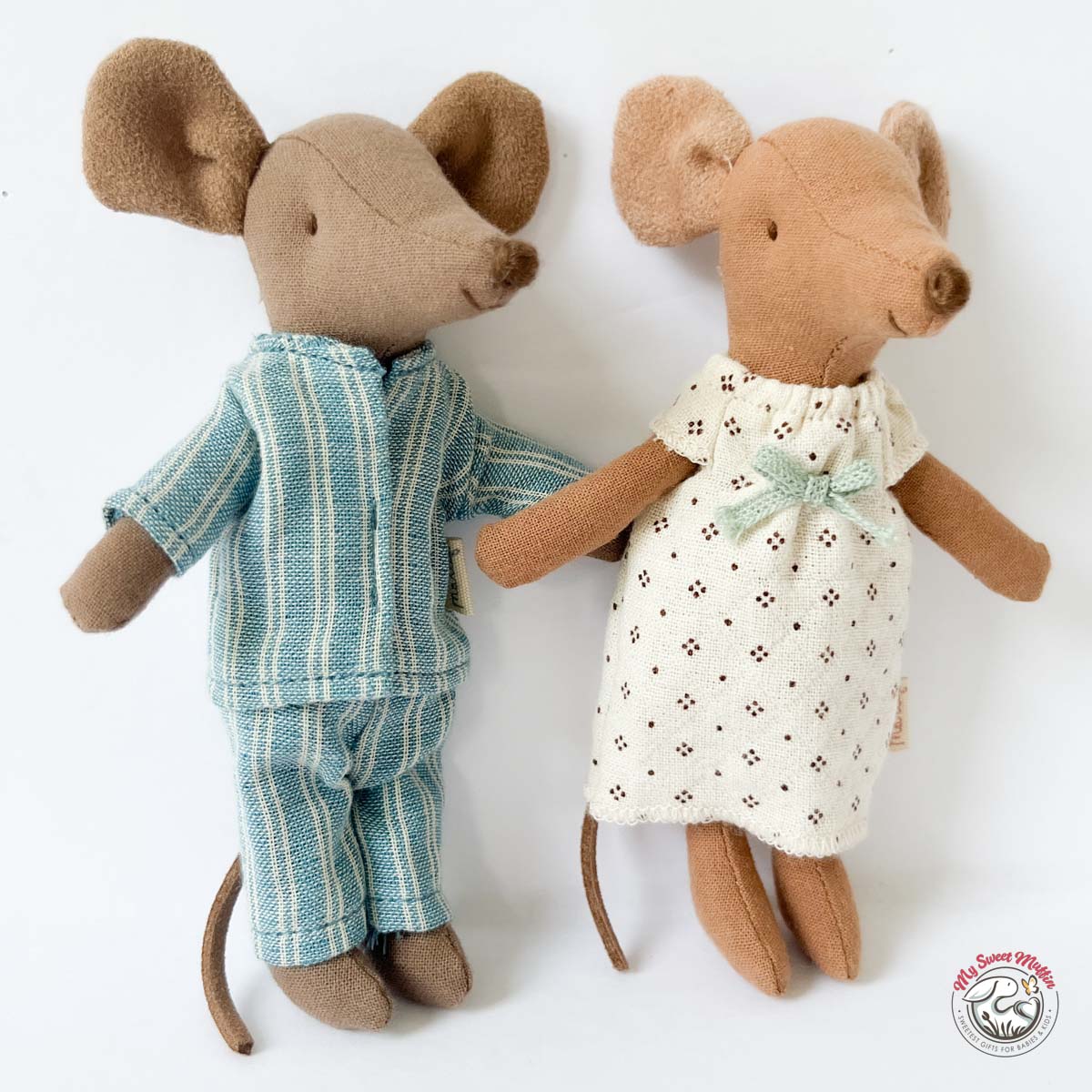 Maileg Big Brother Mouse in a Box, Pajama