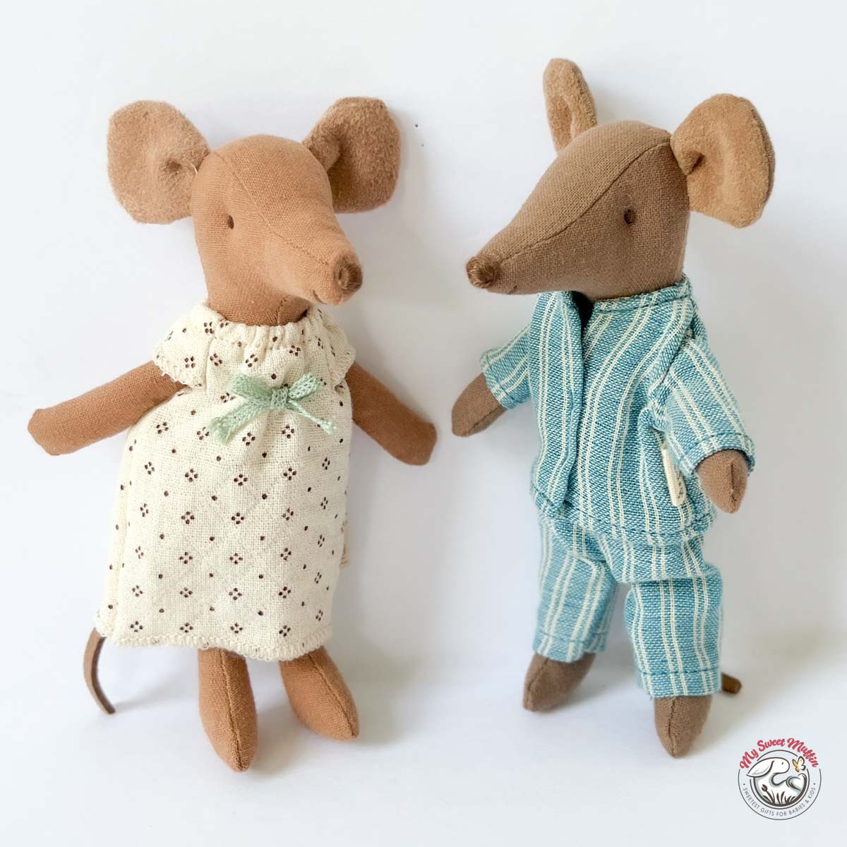 Maileg Big Brother Mouse in a Box, Pajama