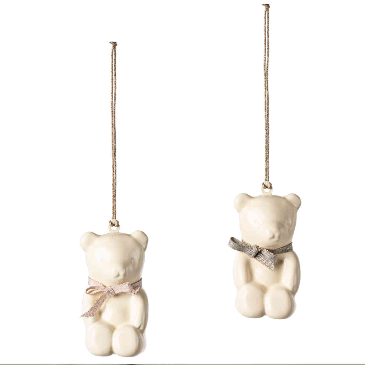 Maileg Metal Ornament Teddy Bear