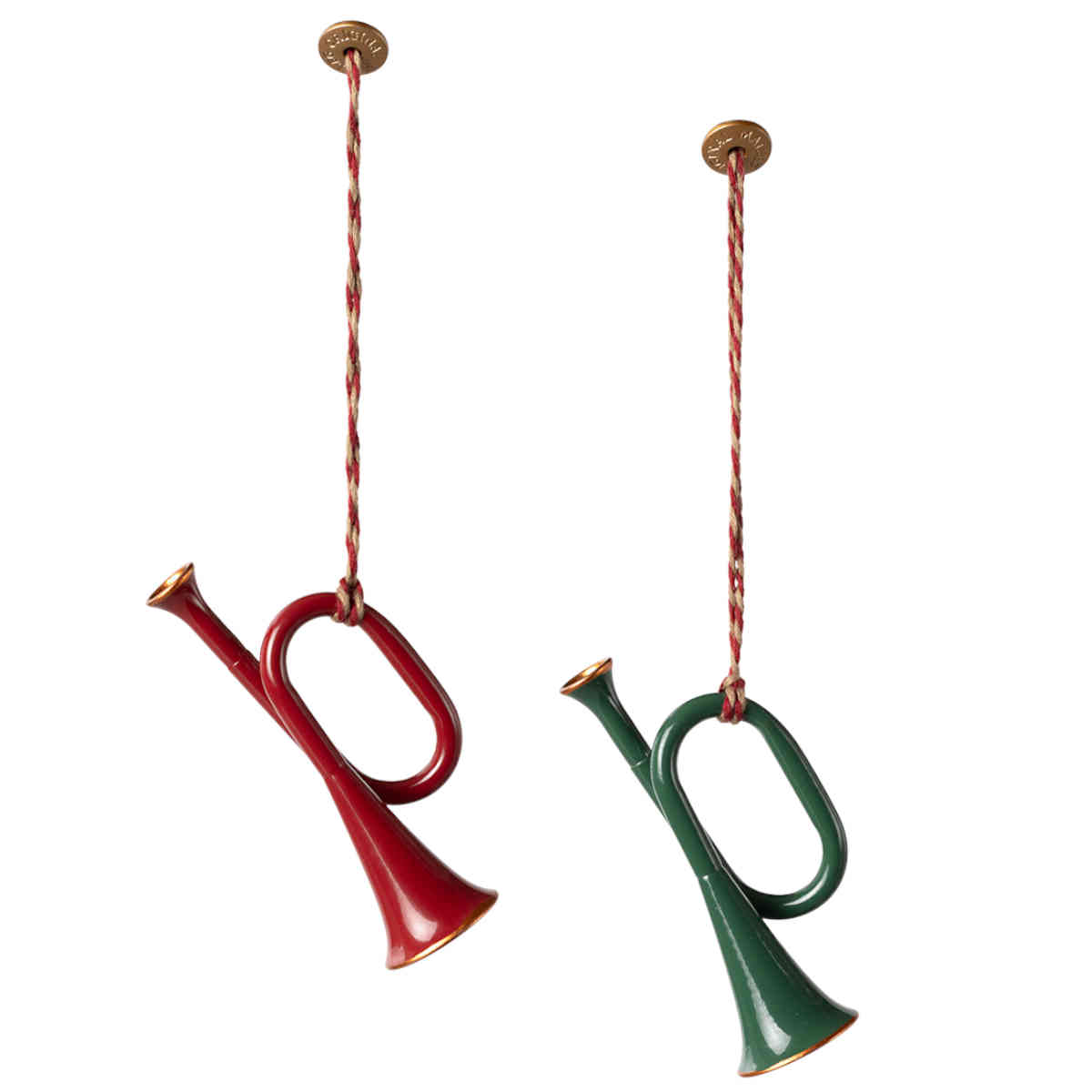 Maileg Holiday Metal Ornament, Trumpet – My Sweet Muffin