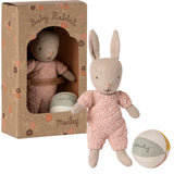 Maileg Micro Rabbit/Bunny Baby Set with Ball and Bottle
