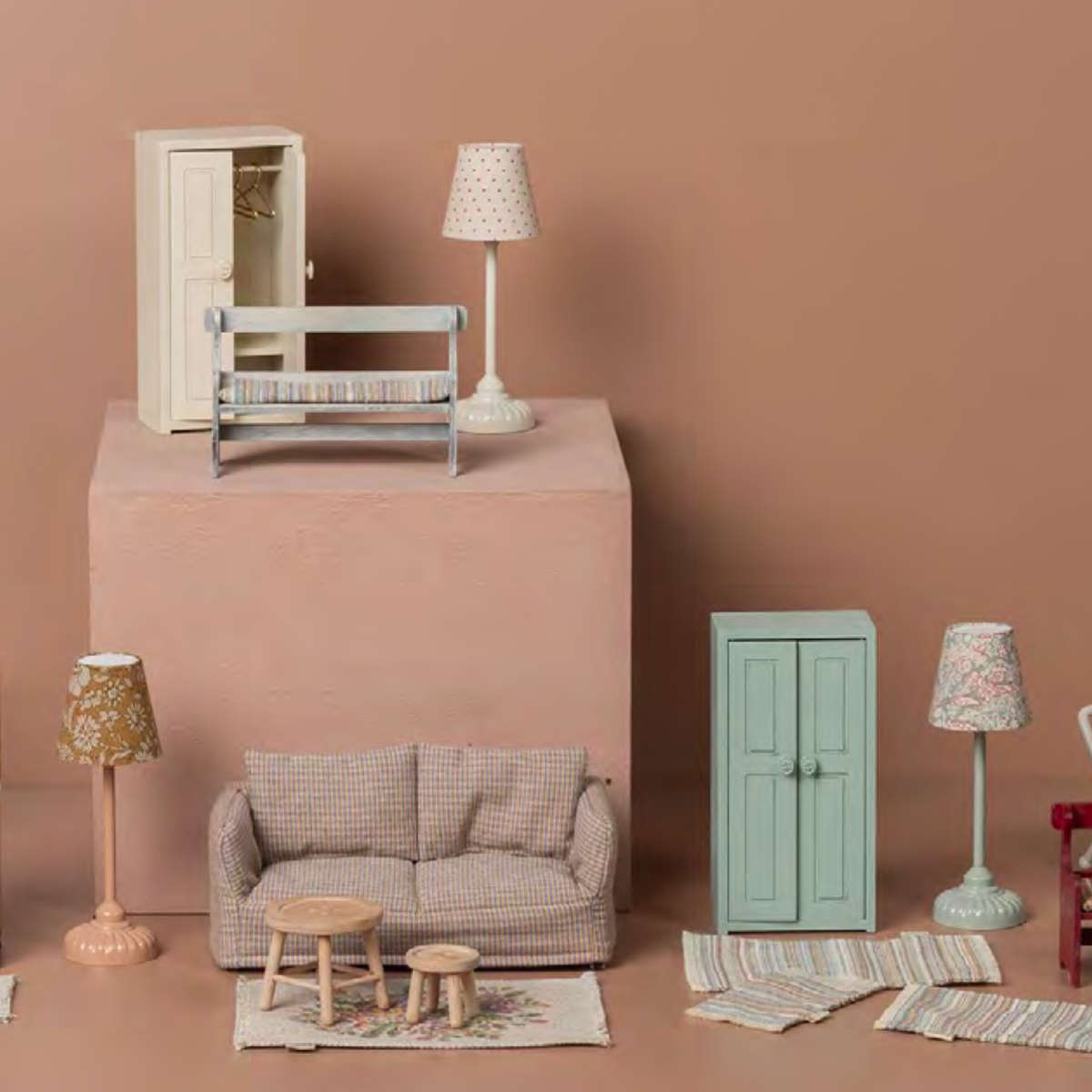 Maileg Wooden Bench, Mouse size