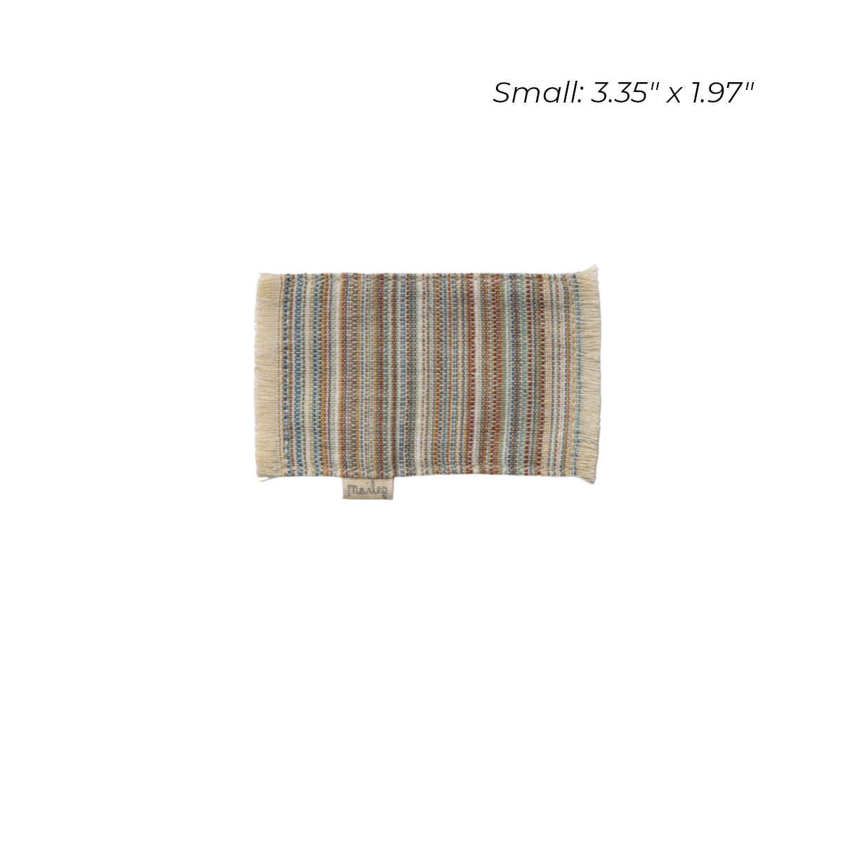 Maileg Dollhouse Rug, New Stripe