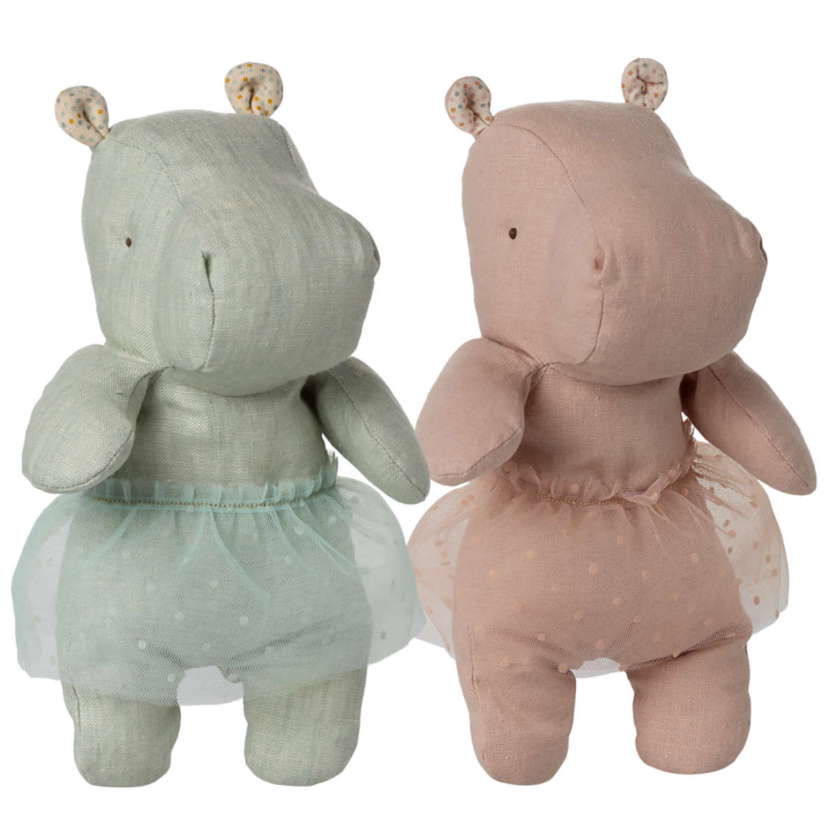 Maileg Small Hippo with Tutu Skirt