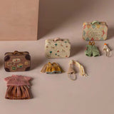 Maileg Clown Clothes in Suitcase for Little Brother Mouse
