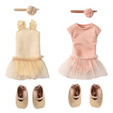 Maileg Size 2 Doll Clothes, Ballet Suit & Skirt
