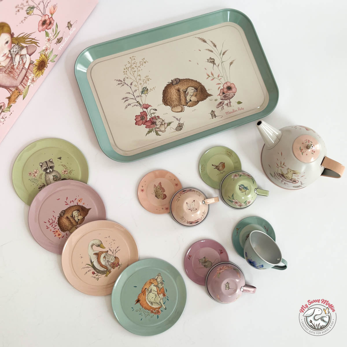 Moulin Roty Les Rosalies Tea Party Set – My Sweet Muffin