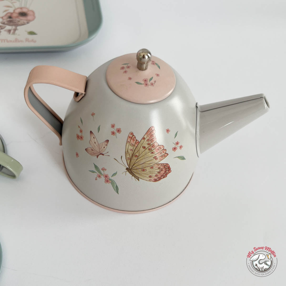 希少品 英国製【Rosalie】ロザリー モーニングセット Moulin Roty Les Rosalies Tea Party Set – My Sweet Muffin