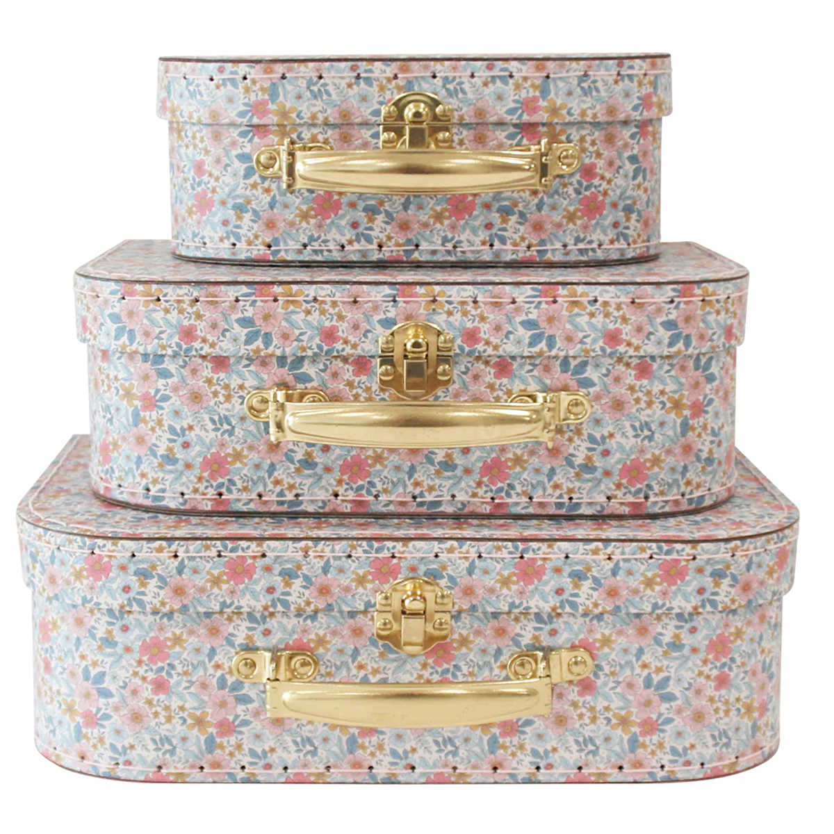 Alimrose Nesting Suitcase Set French Garden My Sweet Muffin
