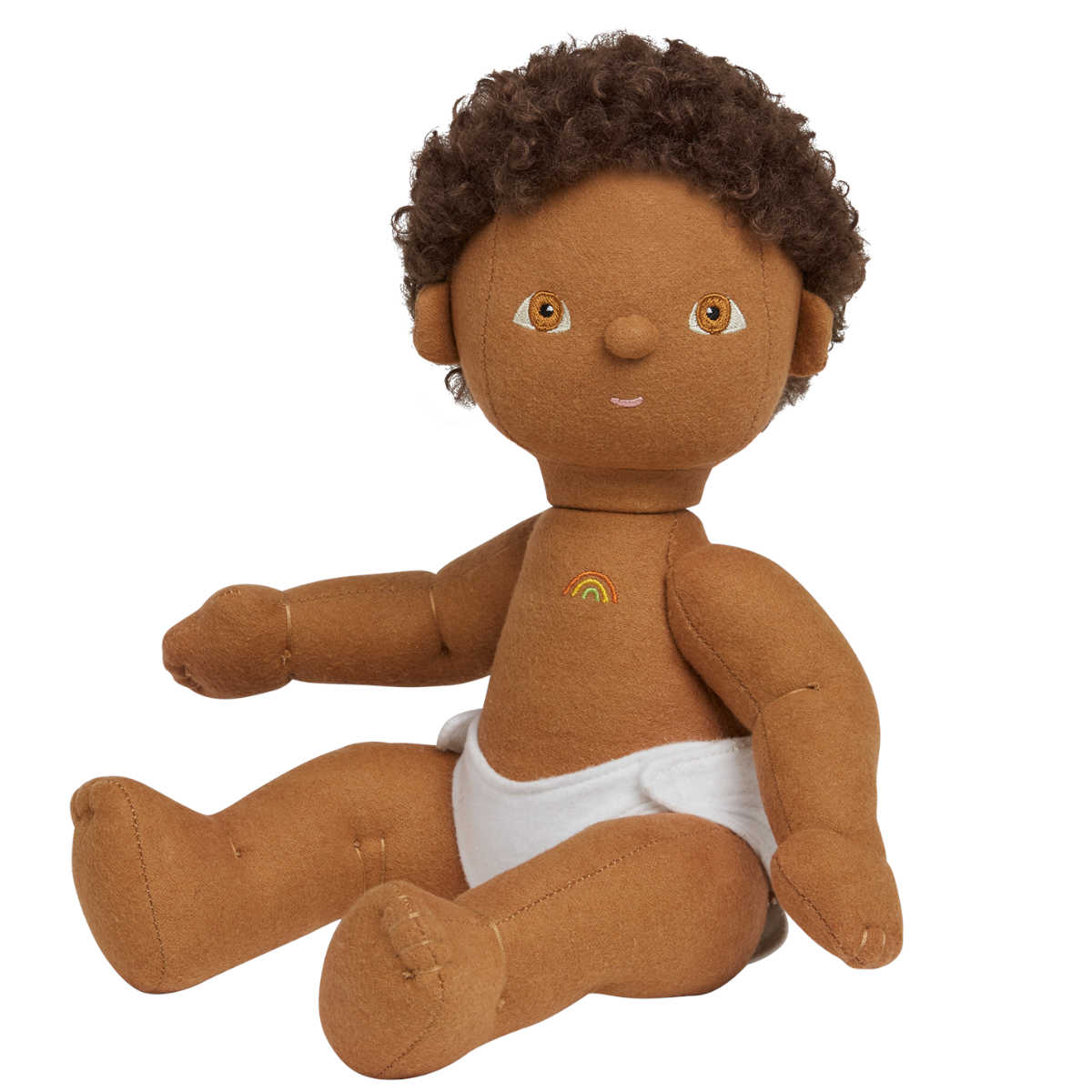 Olli Ella Dinkum Posable Dolls, Button