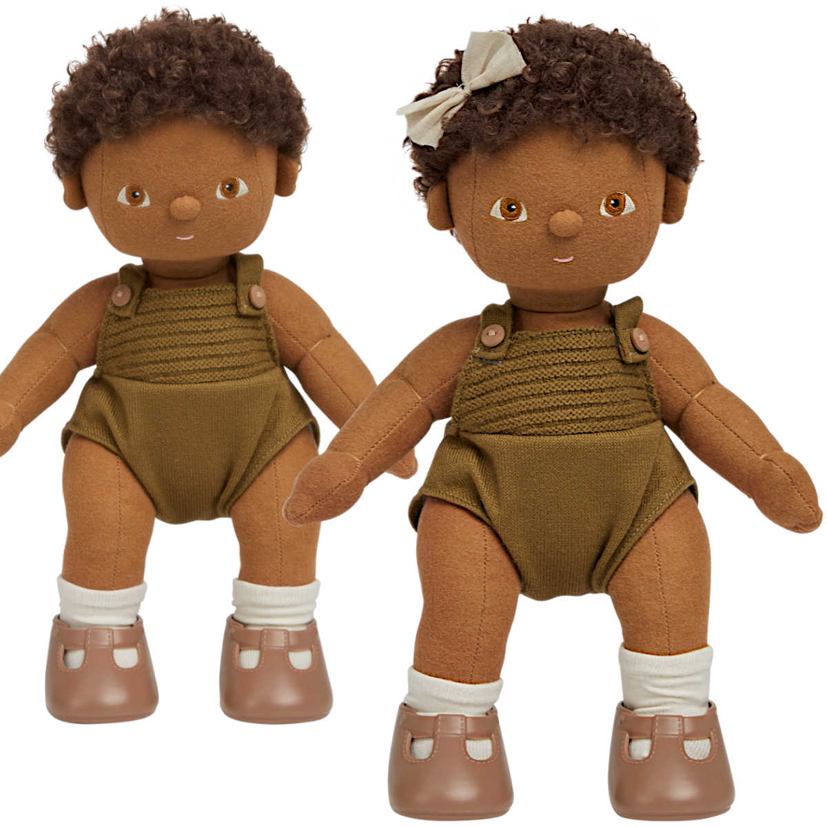 Olli Ella Dinkum Posable Dolls, Button