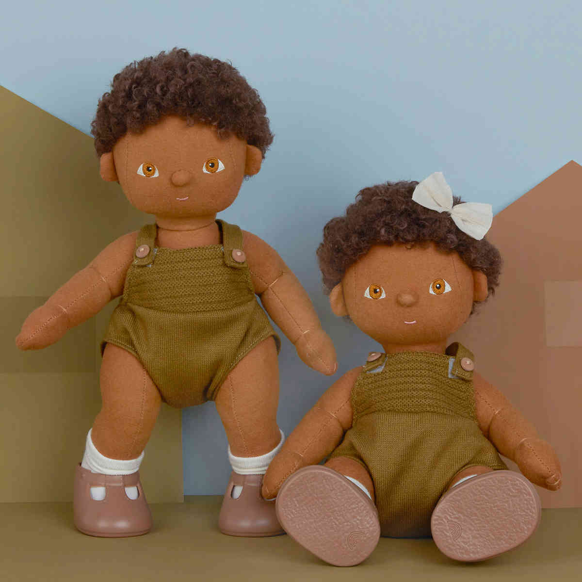Olli Ella Dinkum Posable Dolls, Button