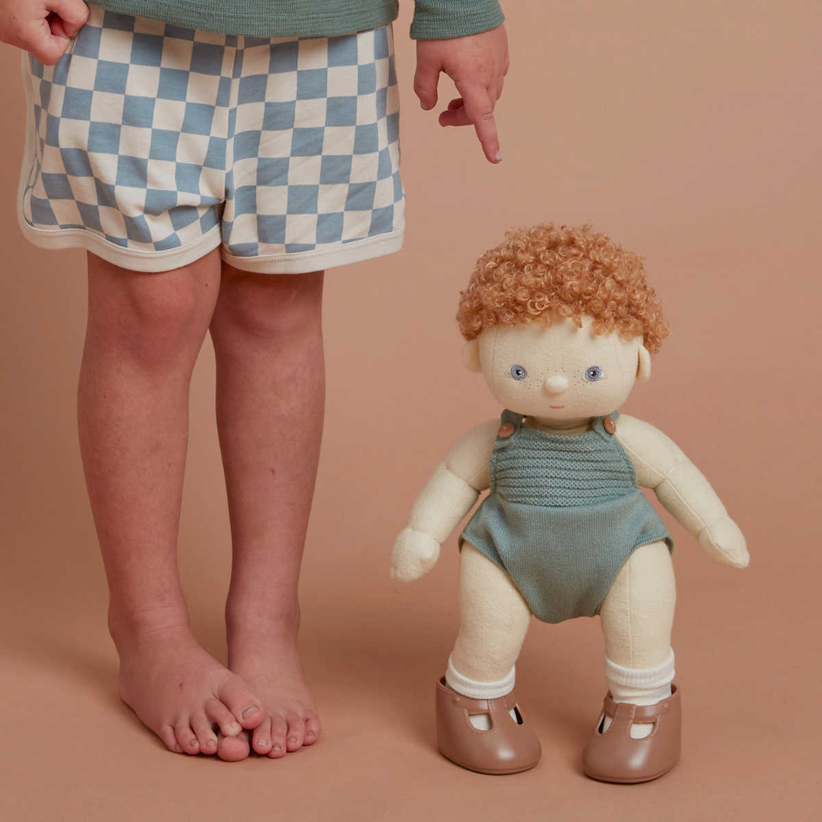 Olli Ella Dinkum Posable Dolls, Pea