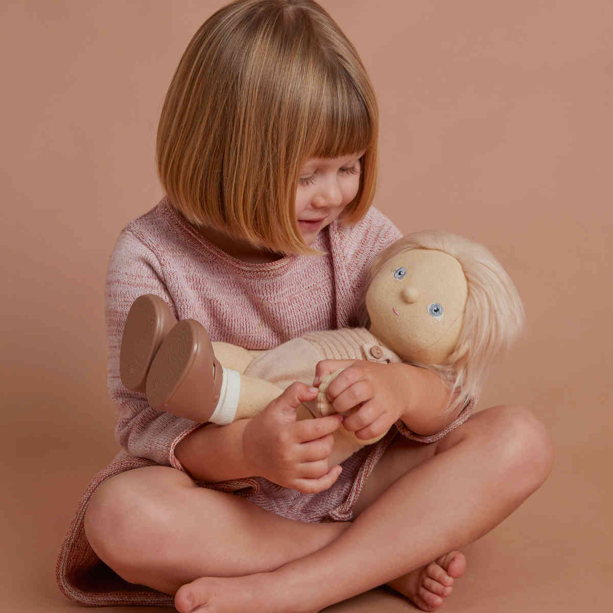 Olli Ella Dinkum Posable Dolls, Petal