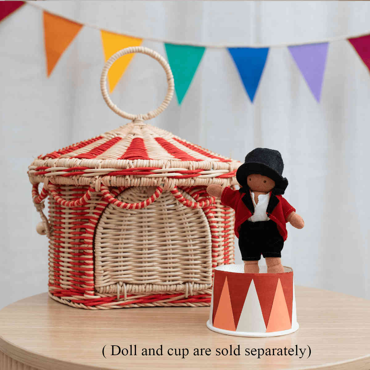 Olli Ella Circus Tent Toy Basket, Small – My Sweet Muffin