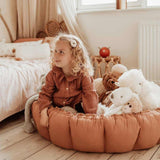 Play&Go 3 in 1 Bloom Organic Babymat, Tawny Brown