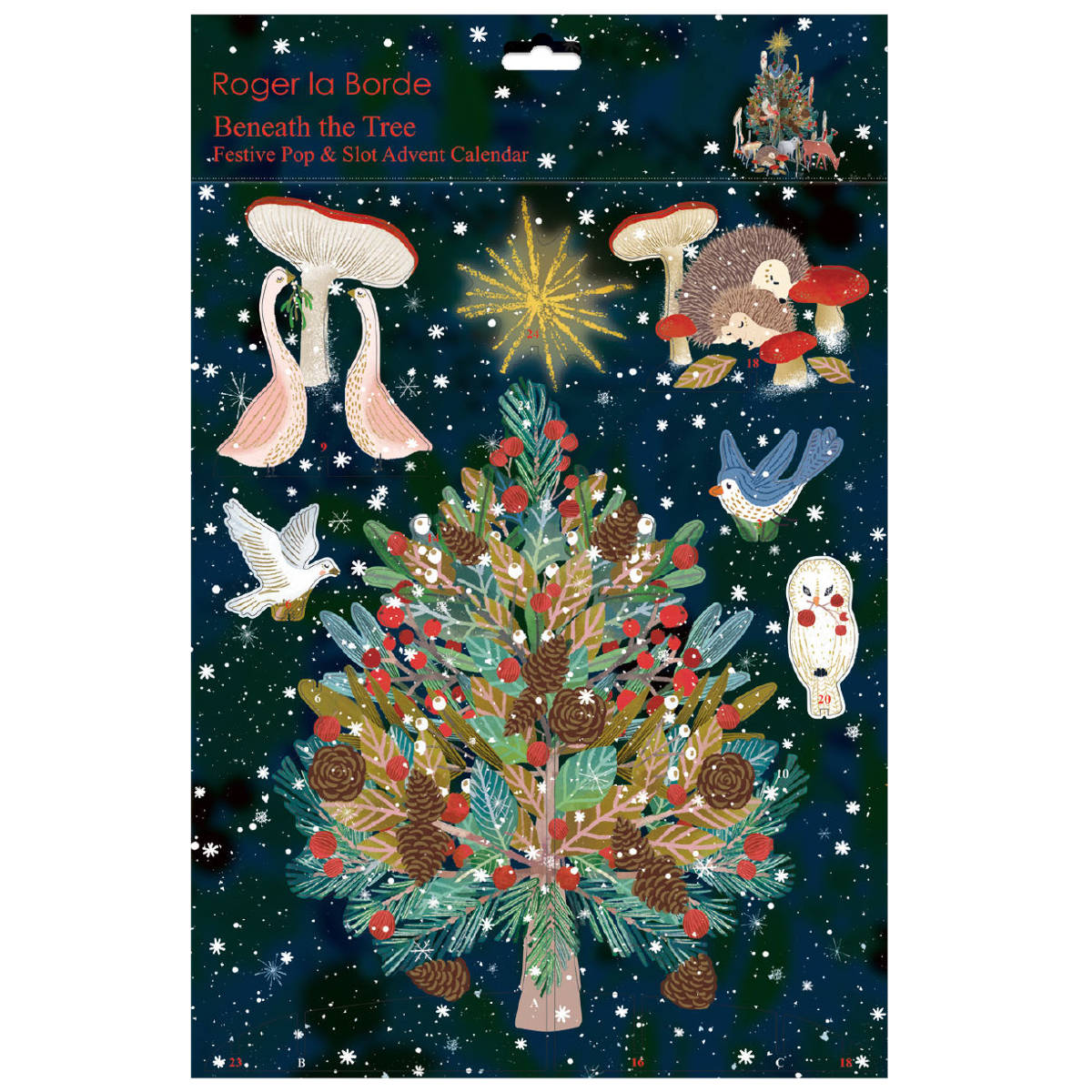 Pop and Slot Advent Calendar, Beneath the Tree