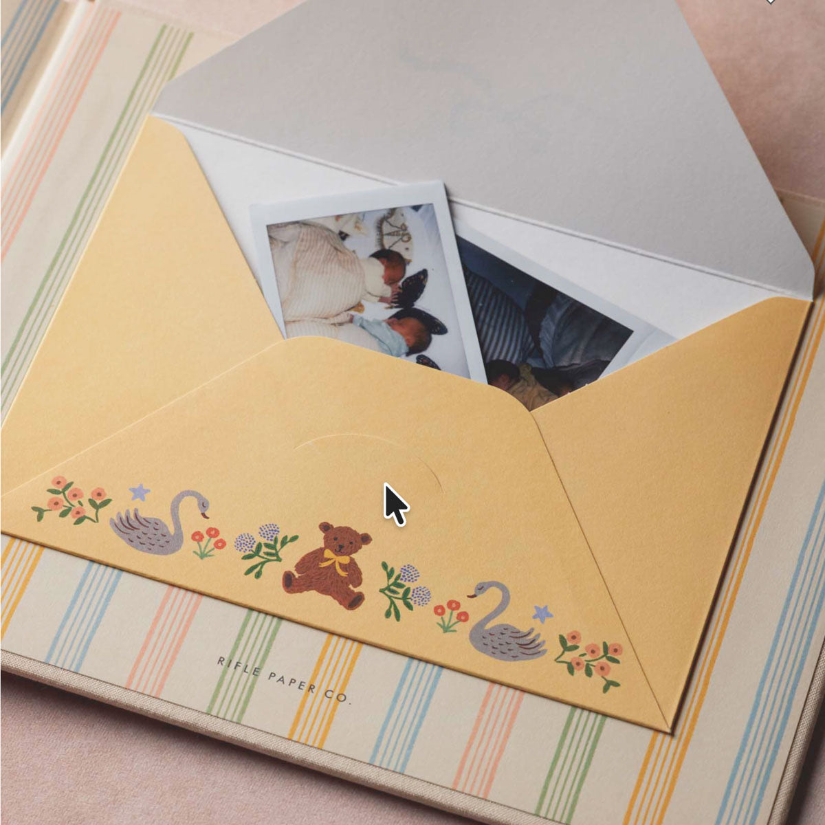 Rifle Paper Co. Embroidered Baby Book