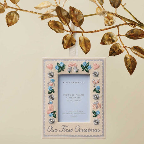 Rifle Paper Co. Embroidered Frame Ornament