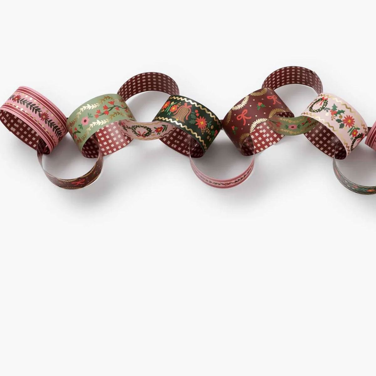 Rifle Paper Co. Holly Jolly Paper Chain Kit