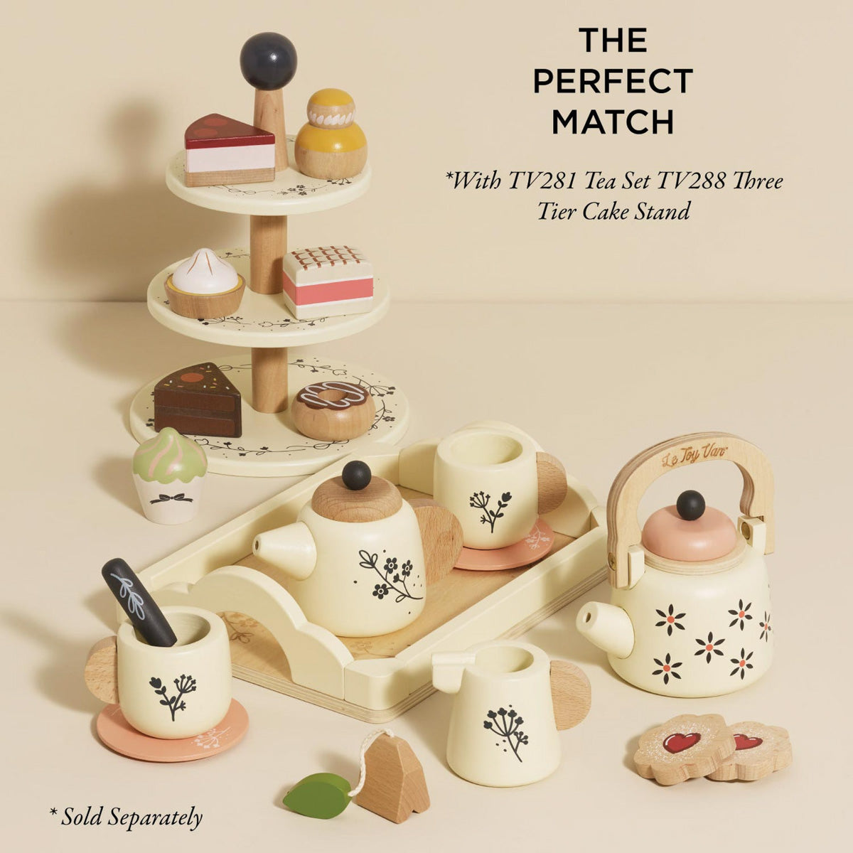 Le Toy Van Vintage Toy Kettle