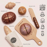 Artisan Bread and Knife Play Food Set