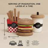 Gourmet Hamburger Play Food Set