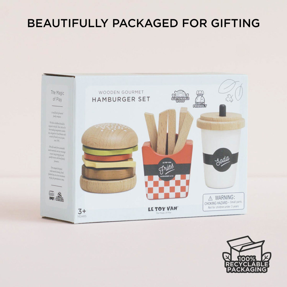 Gourmet Hamburger Play Food Set