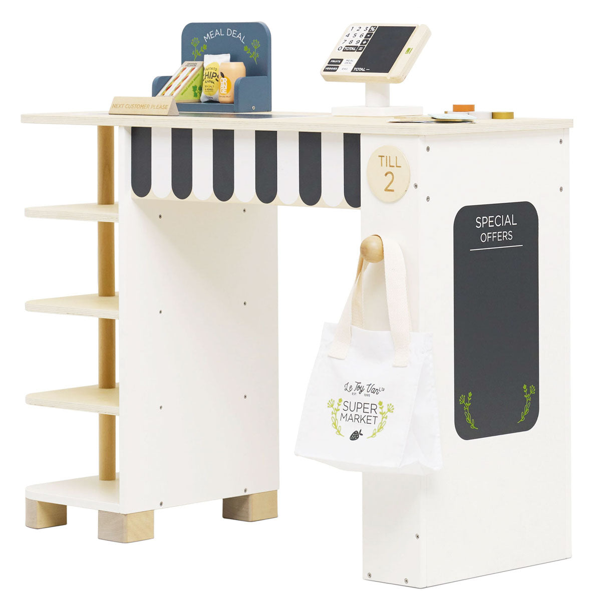 Le Toy Van Supermarket Till Checkout & Accessories