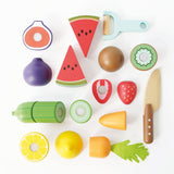 Le Toy Van Wooden Chopping Board & Play Food