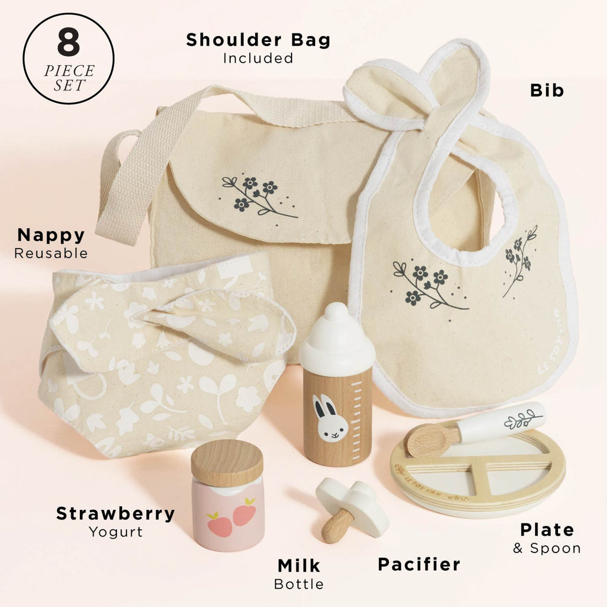 Le Toy Van Dolls Nursing Kit and Bag