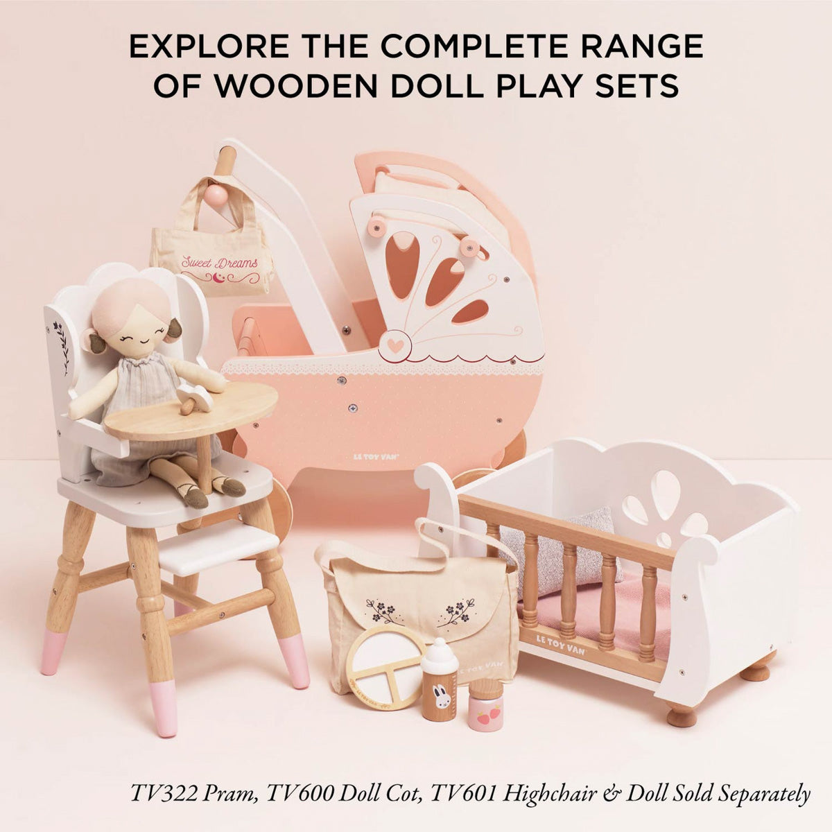 Le Toy Van Dolls Nursing Kit and Bag