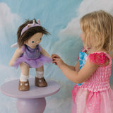 Olli Ella Dinkum Dolls Unicorn Outfit, Lilac