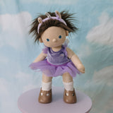 Olli Ella Dinkum Dolls Unicorn Outfit, Lilac