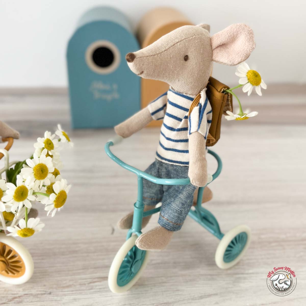 Maileg Abri à Tricycle Bundle, Big Brother (FREE GIFTS)