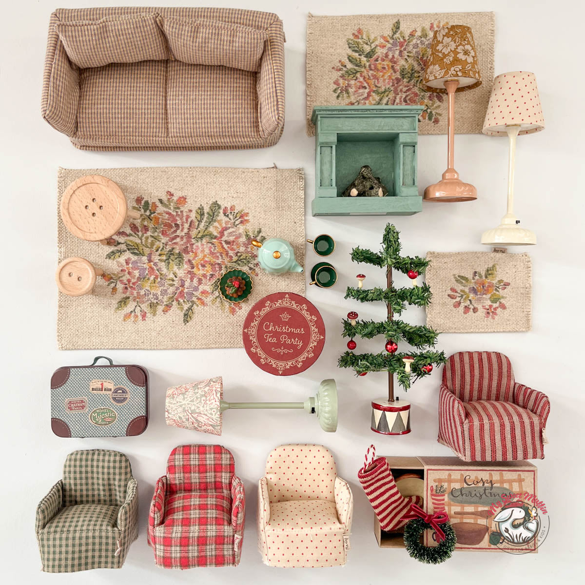 Maileg Doll House Fireplace, Mouse size – My Sweet Muffin